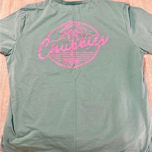 Men’s Chubbies T-Shirt Blue Large